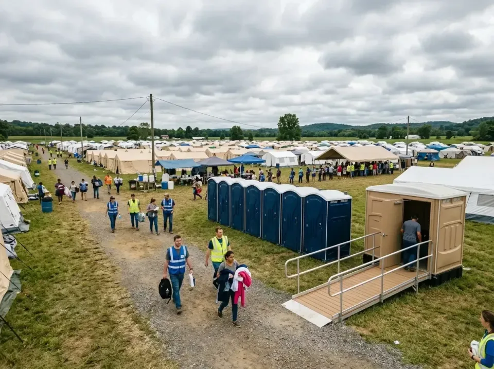 disaster-relief-camp-restrooms-010 — frequently asked questions, Dumpster & Portable Bathrooms Rental in Commerce, TX
